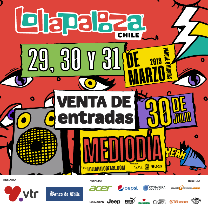 Lollapalooza Chile anuncia fechas para su versión 2019 - POTQ Magazine